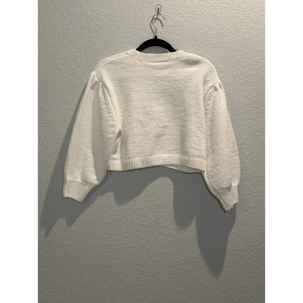 The Children's Place Kids Hello Kitty Sweater White L 10/12 - Picture 2 of 3